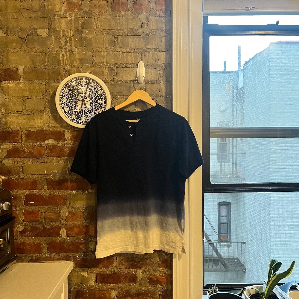 The Boyfriend Sale! Like New - Blue Ombré Polo polo shirt